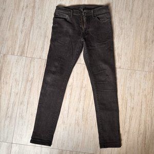 Lucky Brand Men's 110 Slim Fit Jeans, Washed Black, W31xL30